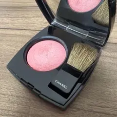 CHANEL パウダーチーク ピンク ブラシ付き