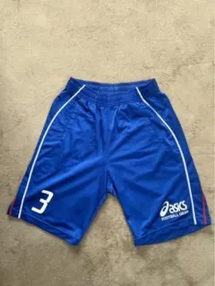 asics ハーフパンツ　フットボールギア　ゲームパンツ