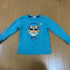 klädkåp ターコイズ 長袖Tシャツ 110