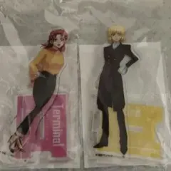 ガンダムSEED FREEDOM　つながるアクリルスタンド　カガリ＆メイリン