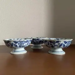 三崎窯　デザートカップ　小鉢　高台付　３個のサムネイル