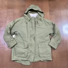 フリース内張りオリーブグリーンジャケット