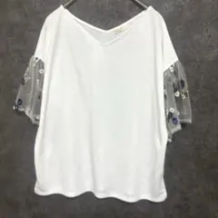 chocol raffine robe カットソー トップス オフホワイト Fのサムネイル