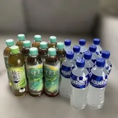 新品綾鷹 爽健美茶 アクエリアス ペットボトル飲料 まとめ売り 20本のサムネイル