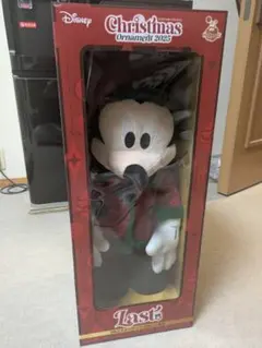DISNEY クリスマスオーナメントくじ2025 ラストワン賞ミッキーぬいぐるみ