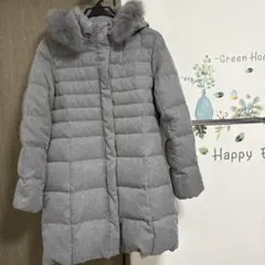 ⭐︎ALPHA CUBIC アルファキュービック⭐︎ダウンコートグレー　11号サイズ