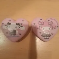 サンリオキャラクターズ マルチカラーパウダー うるうるハートデザイン