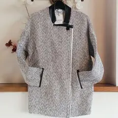 新品【AGNOST アグノスト】ツイードコート