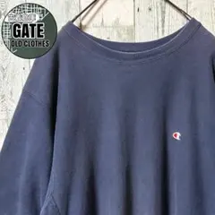 チャンピオン　リバースウィーブ スウェット 紺色 XL 80年代　USA製