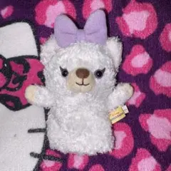 ディズニー ユニベアシティ パフィー ぬいぐるみ マスコット 指人形