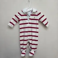 ラルフローレン 足つき ロンパース 3M(50サイズ)