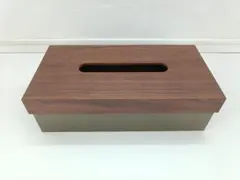 木製ティッシュボックス