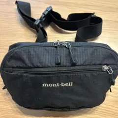mont-bell ボディバッグ ブラック L