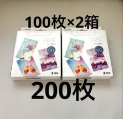 Canon iNSPiC インスピック専用 ZINKフォトペーパー100枚×2箱