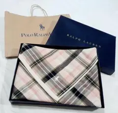 未使用】RALPH LAUREN 枕カバー ピロケース チェック柄 - メルカリ