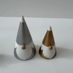 木製クリスマス装飾 2個セット