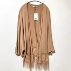 LIP SERVICE リップサービス　カーディガン　ポンチョ　レース　M