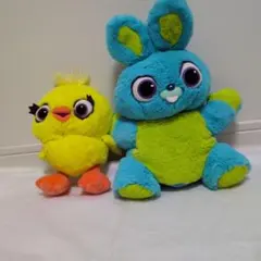 トイ・ストーリー　ダッキー＆バニー　パペットぬいぐるみセット