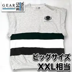 GEAR カレッジ スウェットベスト カーネギーメロン大 ボーダー XXL