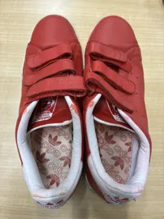 adidas スタンスミス ベルクロ 赤×白 28.0cmのサムネイル