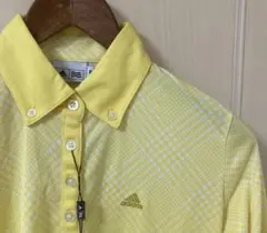 【新品、未使用】adidas アディダス レディース ゴルフウエア M イエロー