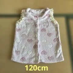 サンリオ ハローキティ フリースベスト（スリーパー）120cm