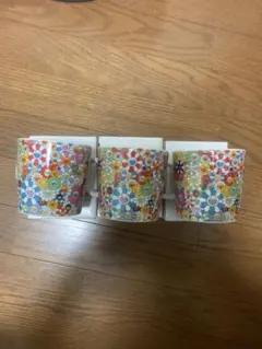 ［新品未使用］村上隆 お花 マグカップ 3個セット