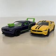 siku フォード マスタング ダッジ チャレンジャー 2台セット