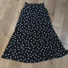 美品GLOBALWORK♡美品ドットフレアスカート