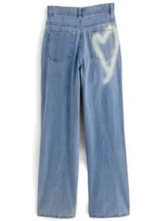 GRL ハートポイントデニムパンツ