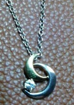 三日月　ムーンネックレス シルバー925