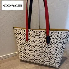 COACH コーチ レザー トートバッグ ハンドバッグ 超希少
