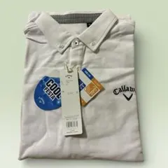 新品⭐️ キャロウェイ 半袖ポロシャツ（LLサイズ） ホワイト 春夏にピッタリ♡