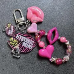 ヒスミニじゃらじゃらキーホルダー♡