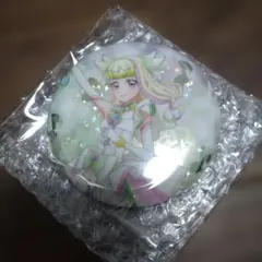 キミとアイドルプリキュア　キュアズキューン　缶バッジ　プリティ袋　プリティストア