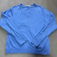 ユニクロ　UNIQLO Vネック長袖ニット ♡ S