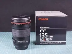 EF135mm F2L USM 美品（元箱、フード、ポーチ付） 2026年最新】ef135mm f2l usm フードの人気アイテム - メルカリ