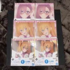 2.5次元の誘惑 天乃リリサ リリエル 一番くじ ミニ色紙 6点セット