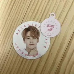 セブチカフェ　seventeen カフェ特典ステッカー　ジョンハン　コースター