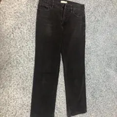 ユニクロ　ダークグレー ストレートデニム 25サイズ