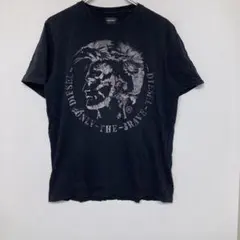 DIESEL ゴス グランジ ONLY THE BRAVE プリント Tシャツ