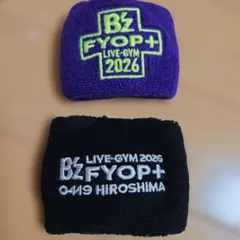 s*3様 FYOP+　B'z　0419　広島限定　ガチャ　リストバンド　2種