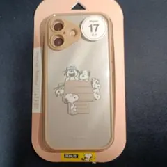 Snoopy iPhone 17 Case Plump Frame Siblings