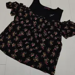 lovetoxic 花柄 半袖トップス 140