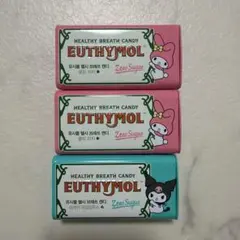 EUTHYMOL サンリオコラボ 空き缶 3個セット