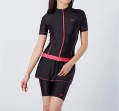 FILA スイムウェア　3点セット　13号　ブラック　　水着　フィットネス
