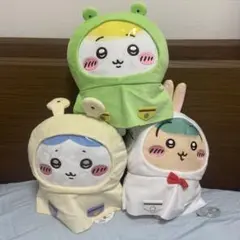 まろまろ様専用　ちいかわ雨の日BIGぬいぐるみ全3種セット