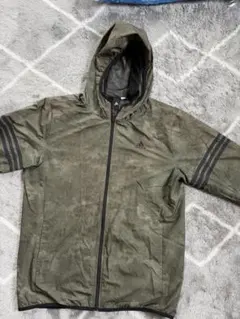 アディダスadidas ナイロンジャケット カモフラ柄のサムネイル