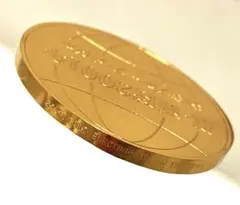2001年 記念メダル 24K GOLD ELECTROPLATE 純銀メダルのサムネイル