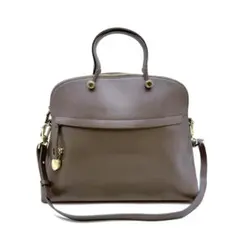 【美品】FURLA フルラ レザー パイパー L　2WAY ショルダーバッグ